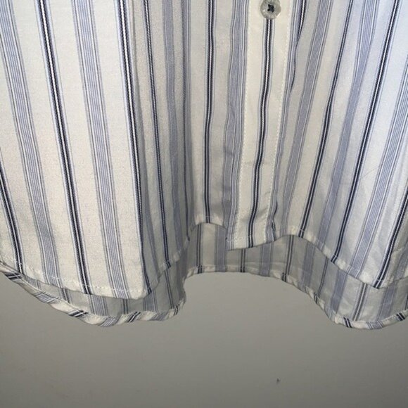 Level Ten Mens Striped Long Sleeve Button-Down Shirt L - Picture 5 of 11